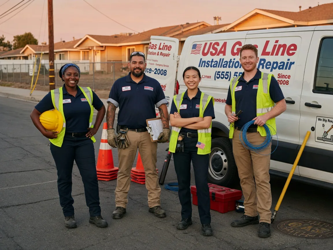 Gas Line Installation company in Ansley, NE